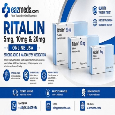 Buy Ritalin 5mg ,10mg & 20mg Online (www.eazmeds.c